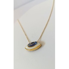 Κολιέ Σε Κίτρινο Χρυσό 14Κ Μάτι (N204)